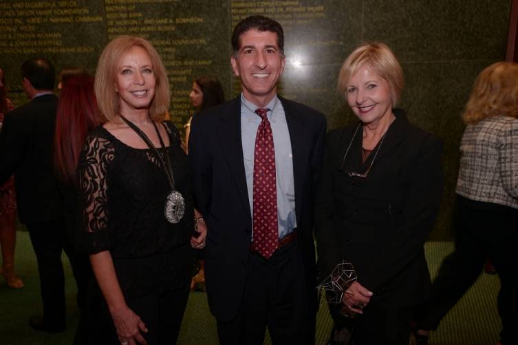 Penny Friedman, MCB Executive Director, Michael Scolamiero, & Cathy Leff at Opening Night for Program I