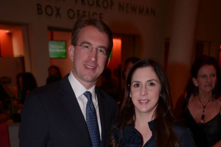 Rob & Ana Barlick at Miami City Ballet's Opening Night for Program I at the Arsht