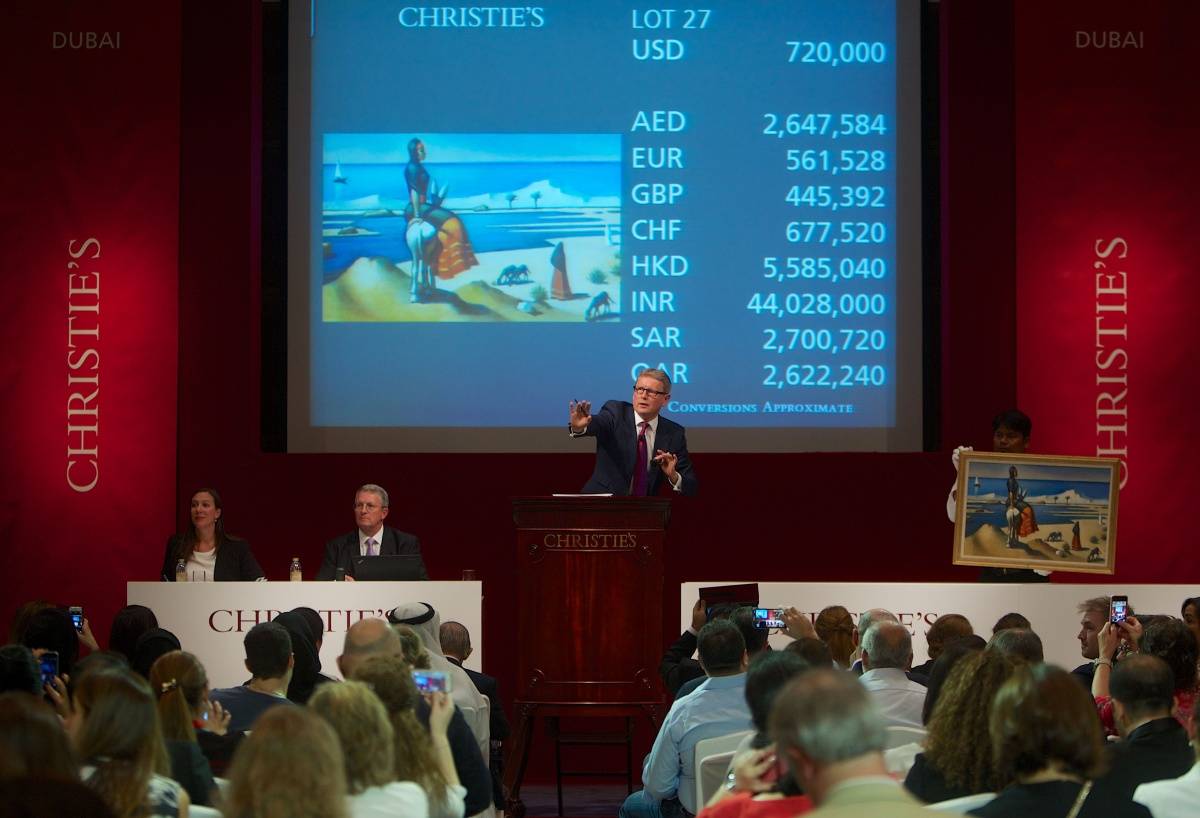 Christie’s Dubai Exceeds Sale Estimates by $4 Million at Last Night’s Auction