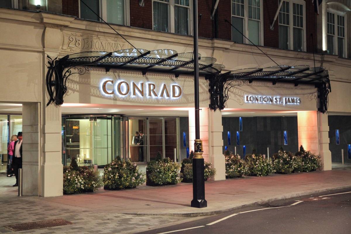 Luxury Resorts Worldwide: Conrad Hotels celebrate opening of new London property