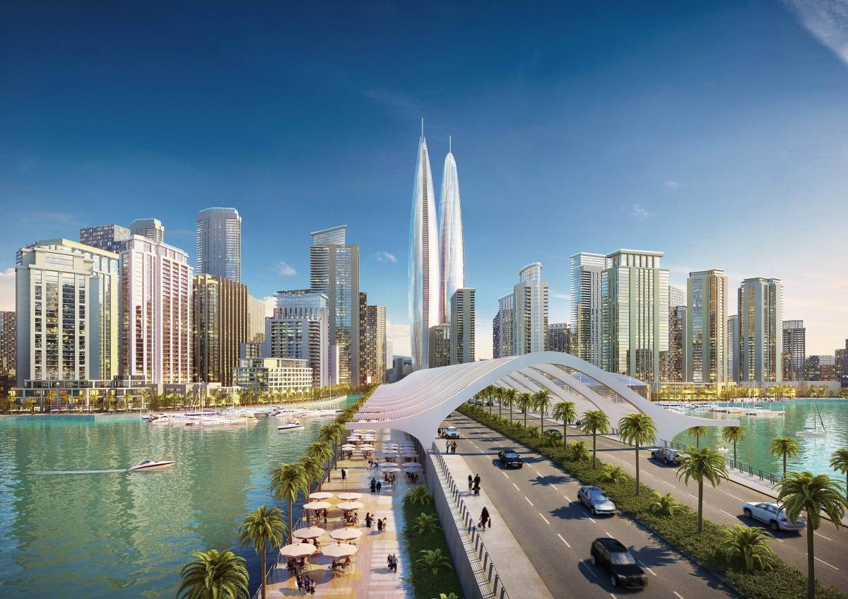 ‘Dubai Creek Harbour’ to House the World’s Tallest Twinned Skyscrapers