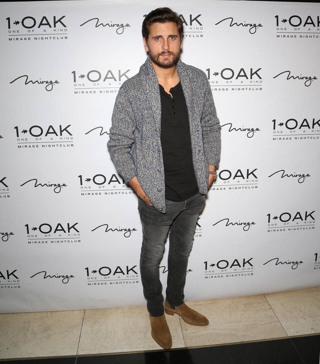 Scott Disick Makes It Rain at 1 OAK