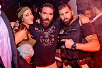 Dan Bilzerian With Look-A-Like Contest Winner at Marquee