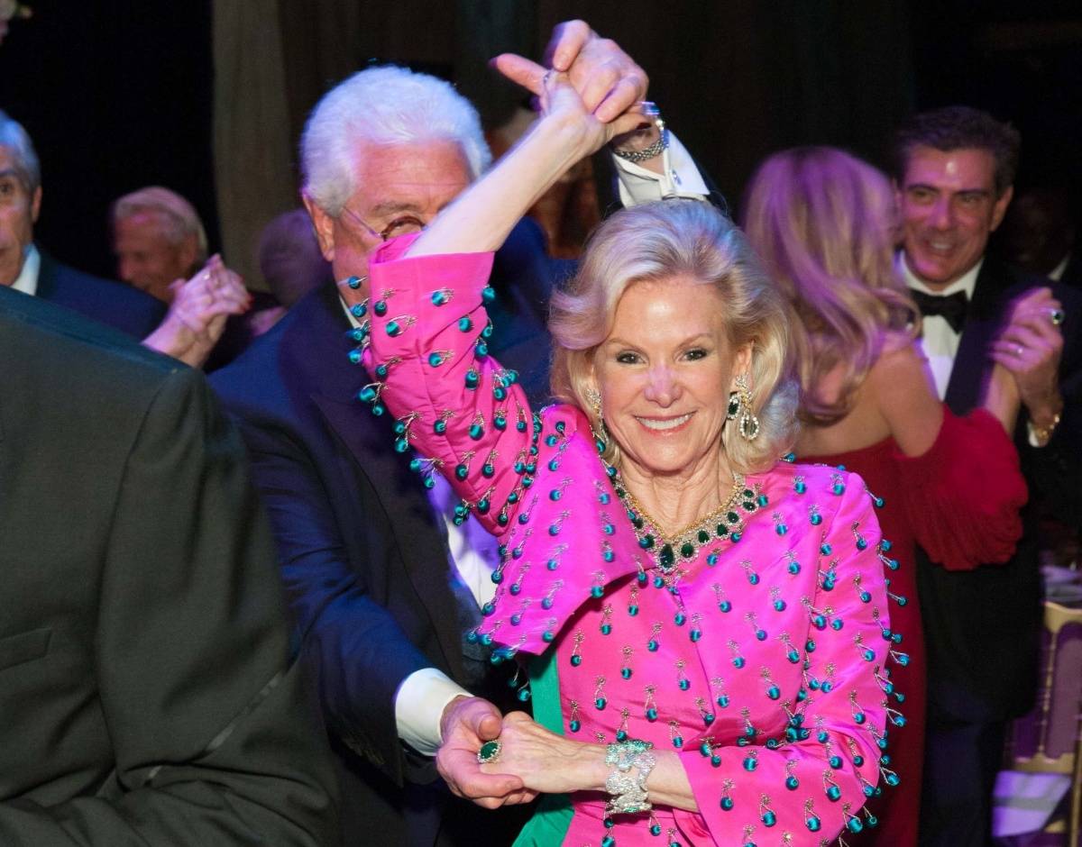 Gold Medalist Philanthropist Dede Wilsey is the Belle of the Ball