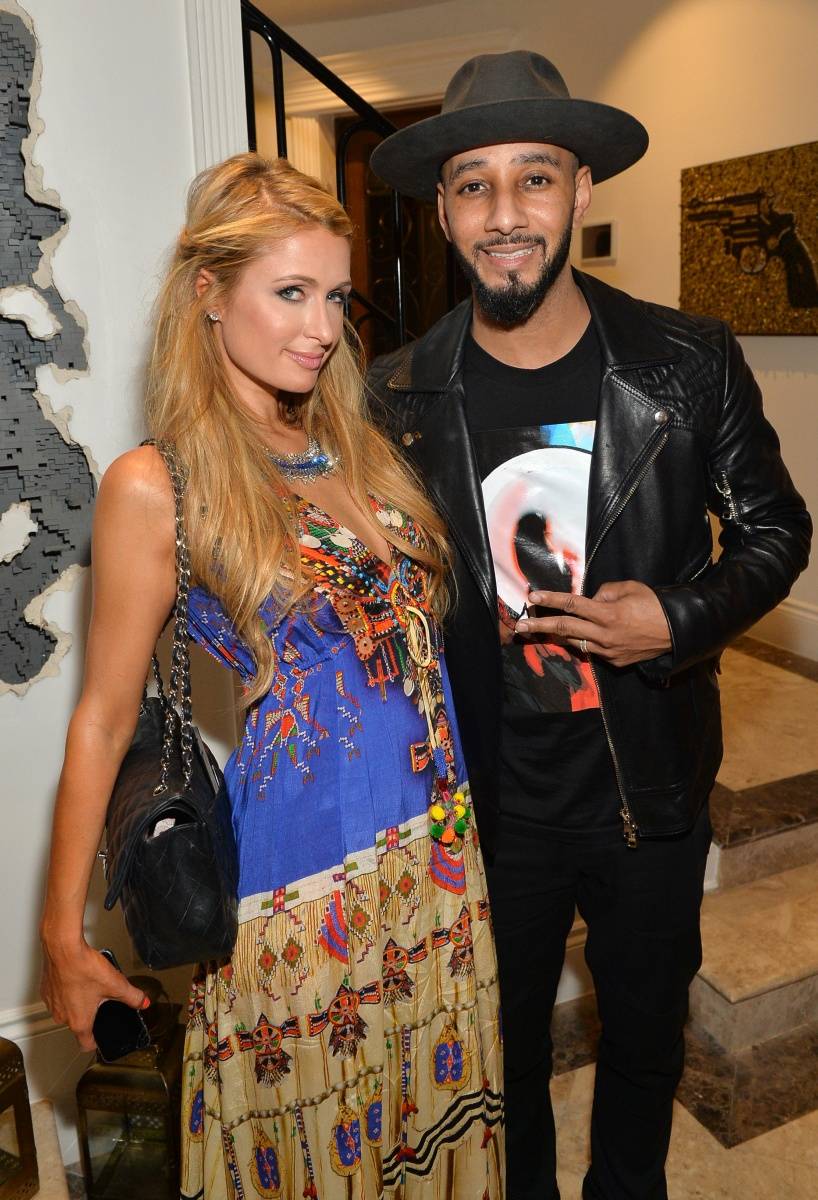 Paris Hilton, Michael Bay and Friends Gather For Kehinde Wiley Preview at Grutman’s House