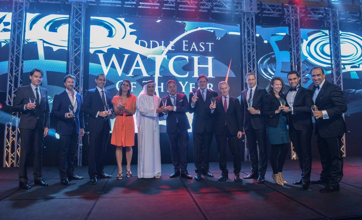 Winners Announced of The Middle East Watch of the Year Award