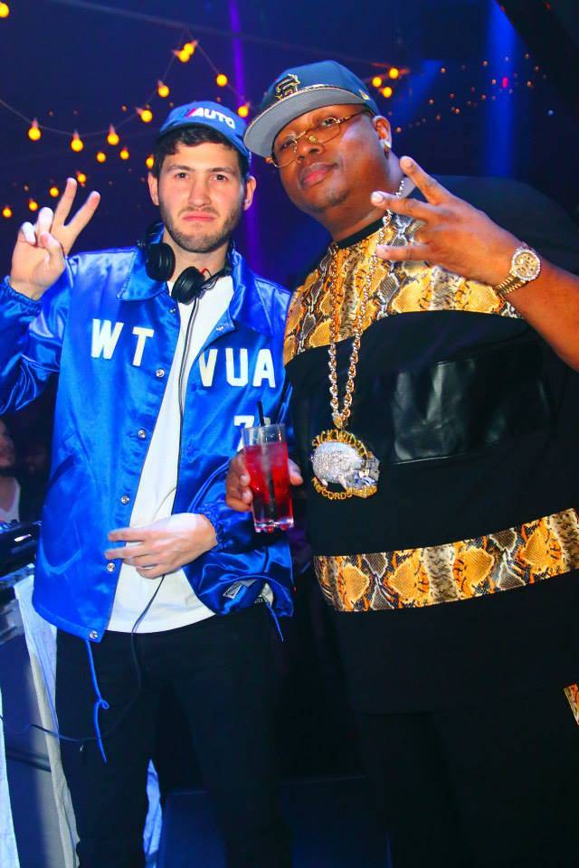 Bauuer and E-40 Spin with Brody Jenner in the House at Light