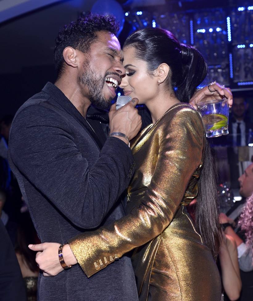 Miguel Rolls in the New Year at Hyde with Nazanin Mandi