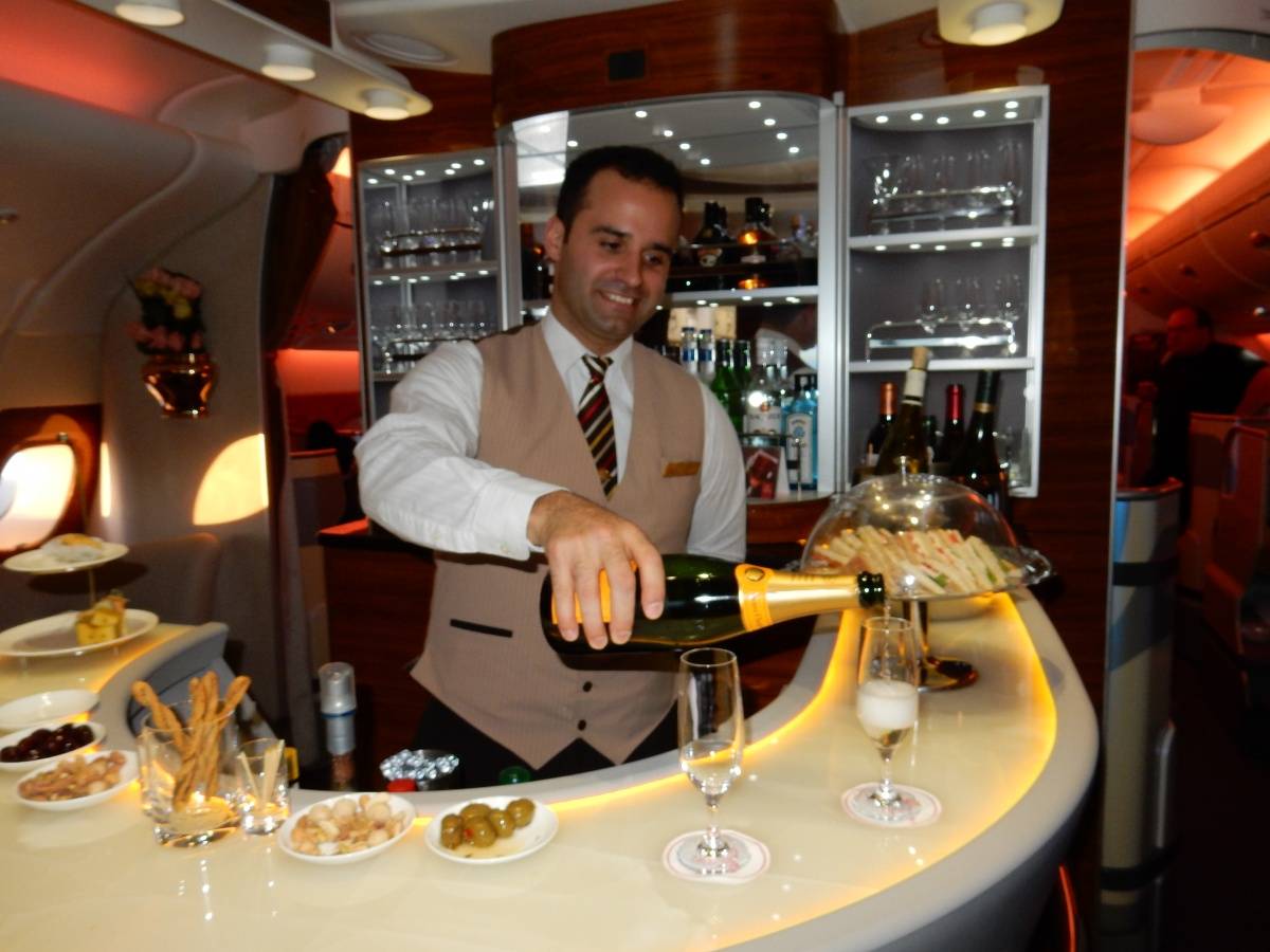 Come Fly With Us on Emirates A380 SFO to Dubai