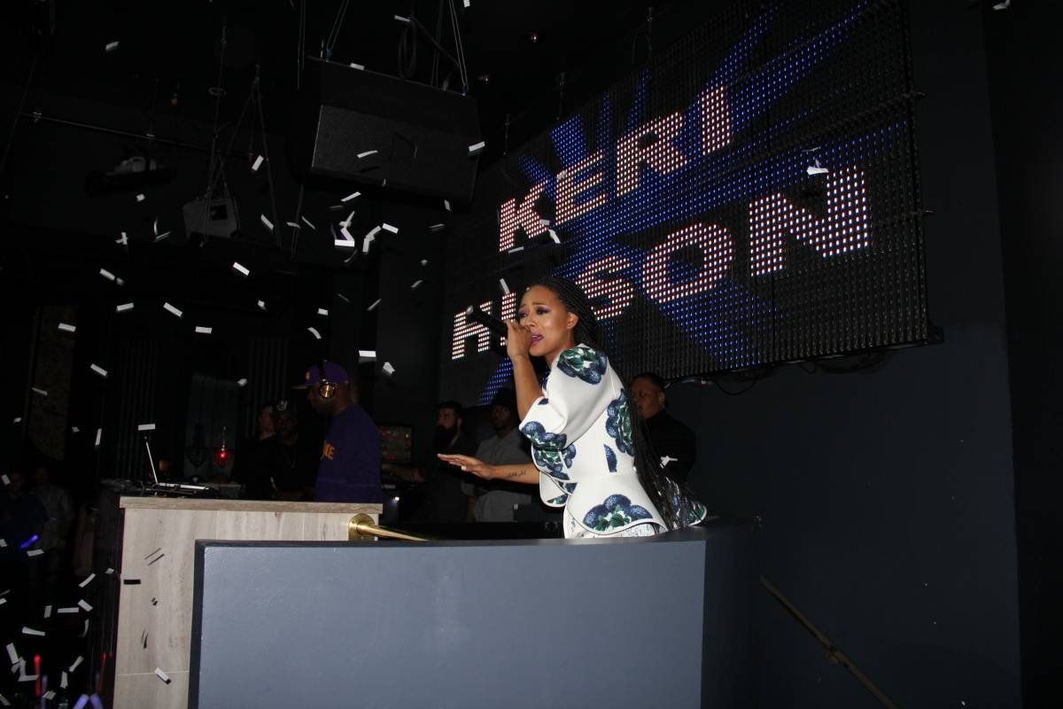 Keri Hilson Performs at Chateau
