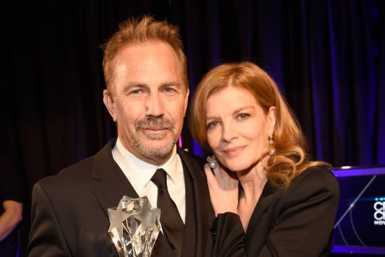 Kevin Costner and Rene Russo