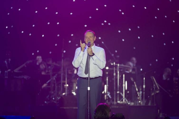 Kevin Spacey performs
