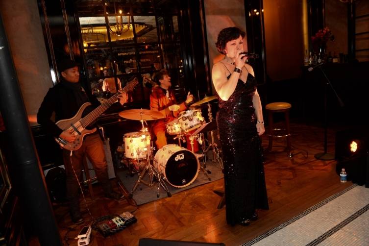 Live jazz music entertained guests at the BARDOT opening