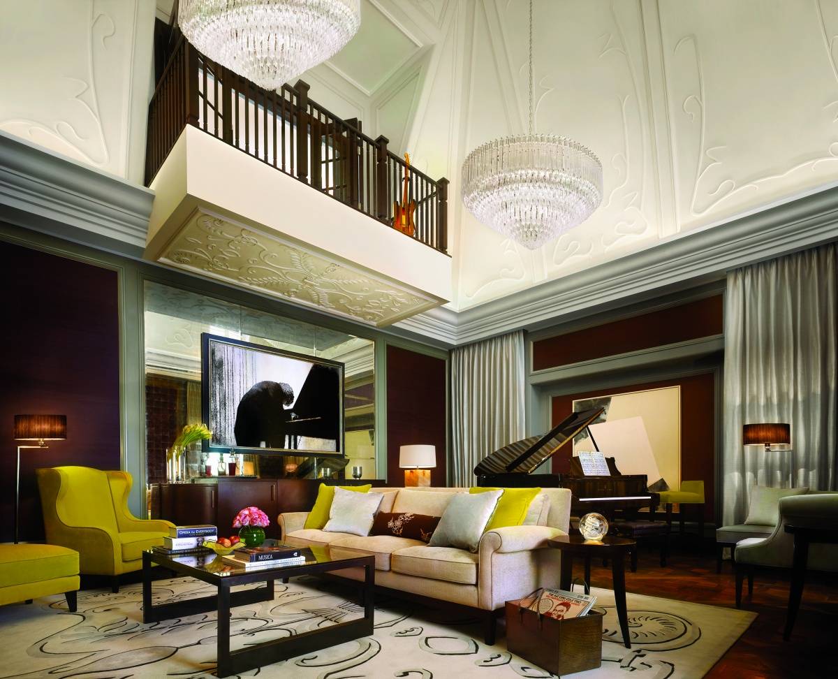 Inside the Musician’s Penthouse at the Corinthia Hotel London