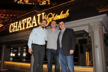 Tim Kennedy with Dakota Meyer and Friend at Chateau Nightclub Courtesy of Chateau