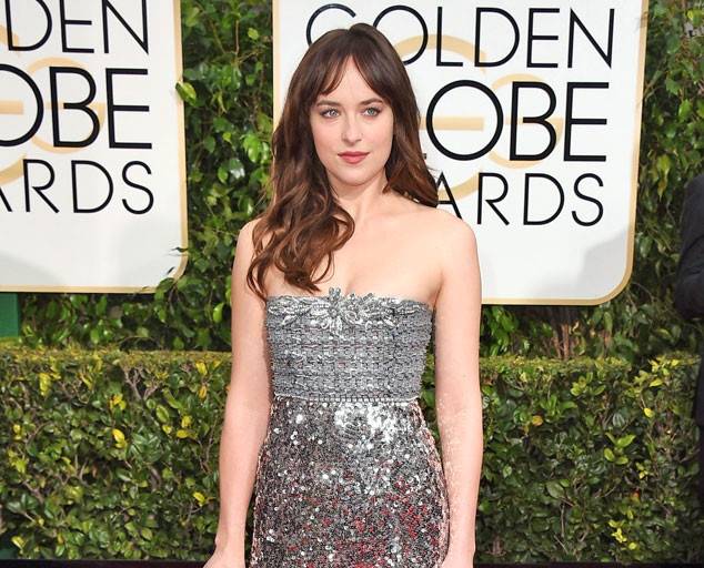 Chanel Bejewels Dakota Johnson at The Globes