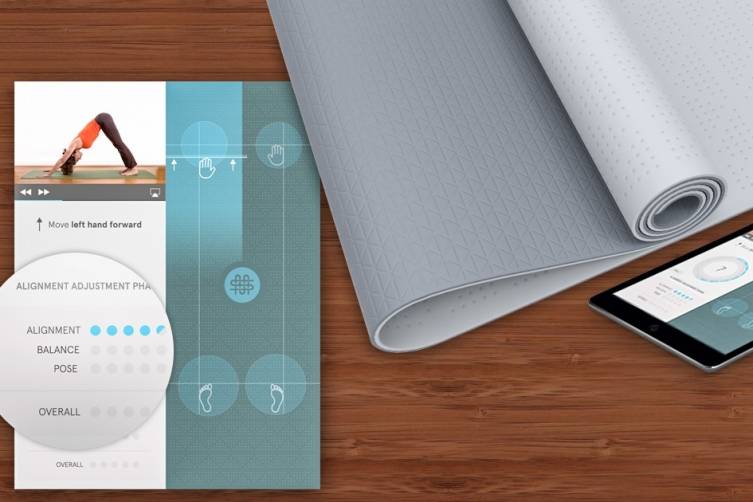 This Yoga Mat Will Correct Your Poses in Real Time With Magic