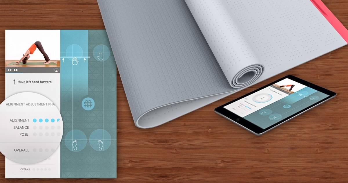 This Yoga Mat Will Correct Your Poses in Real Time With Internet Magic