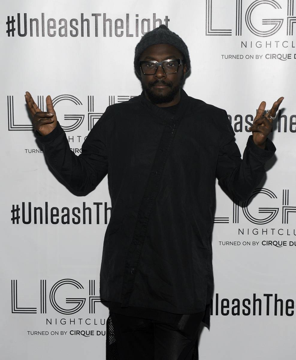 Will.i.am at Takes Over Light Nightclub for Super Bowl Weekend