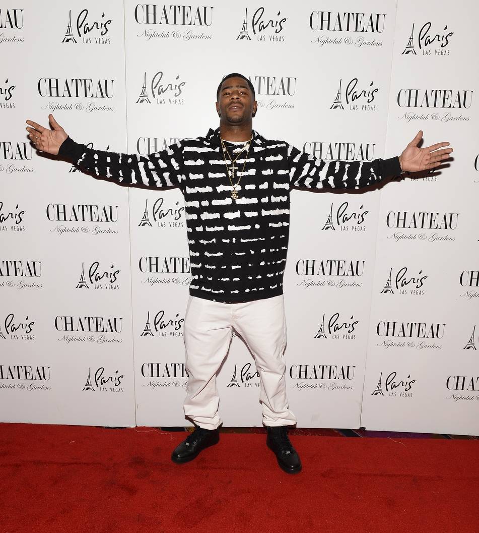 New England Patriots Cornerback Malcolm Butler Celebrates His Super Bowl Win at Chateau