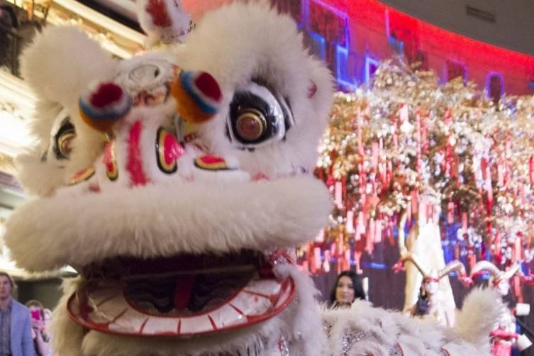 Chinese New Year_Lion Dance_Hakkasan Las Vegas_2.19.15