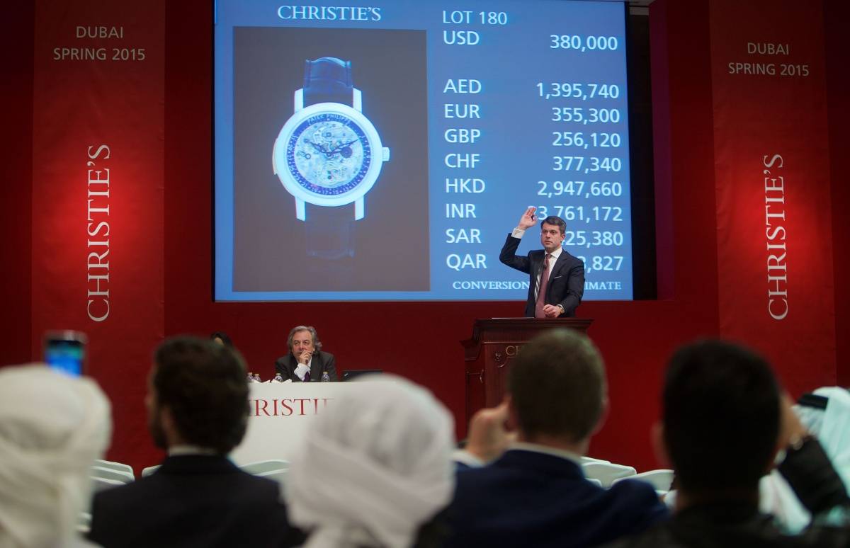 Christie’s Watch Sale in Dubai is 100 Percent Sold