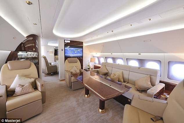 Royal Heir Force One Wows With Luxury Amenities