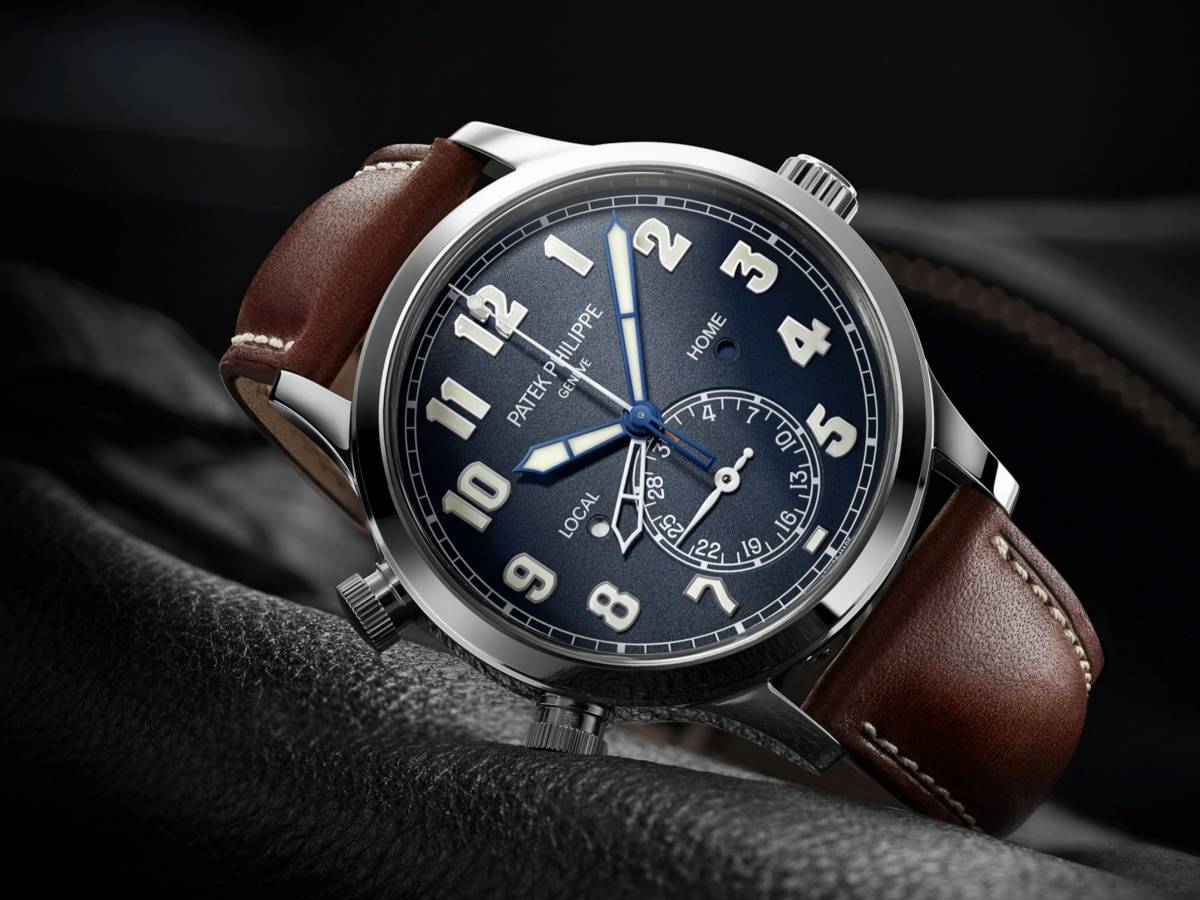 Baselworld 2015: Patek Philippe 5524G Calatrava Pilot Travel Time Watch Shocks Basel Fair