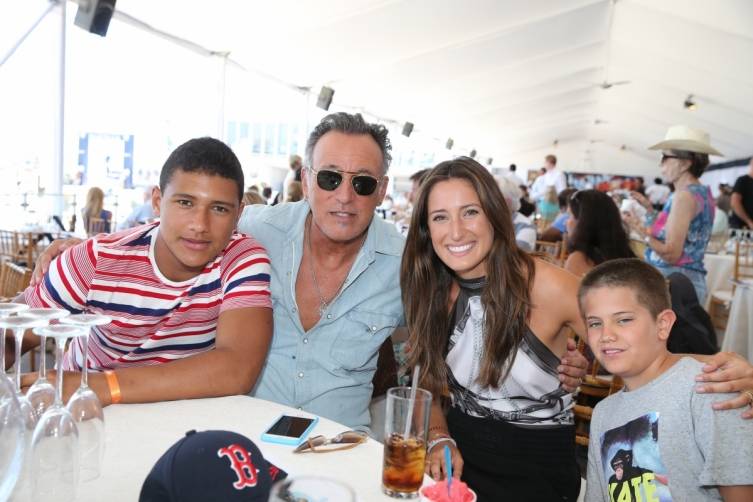 Bruce and Jessica Springsteen