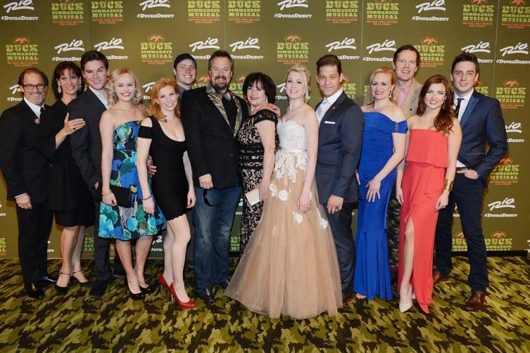 Cast of DUCK COMMANDER MUSICAL at World Premiere 4.15.15_Credit Denise Truscello