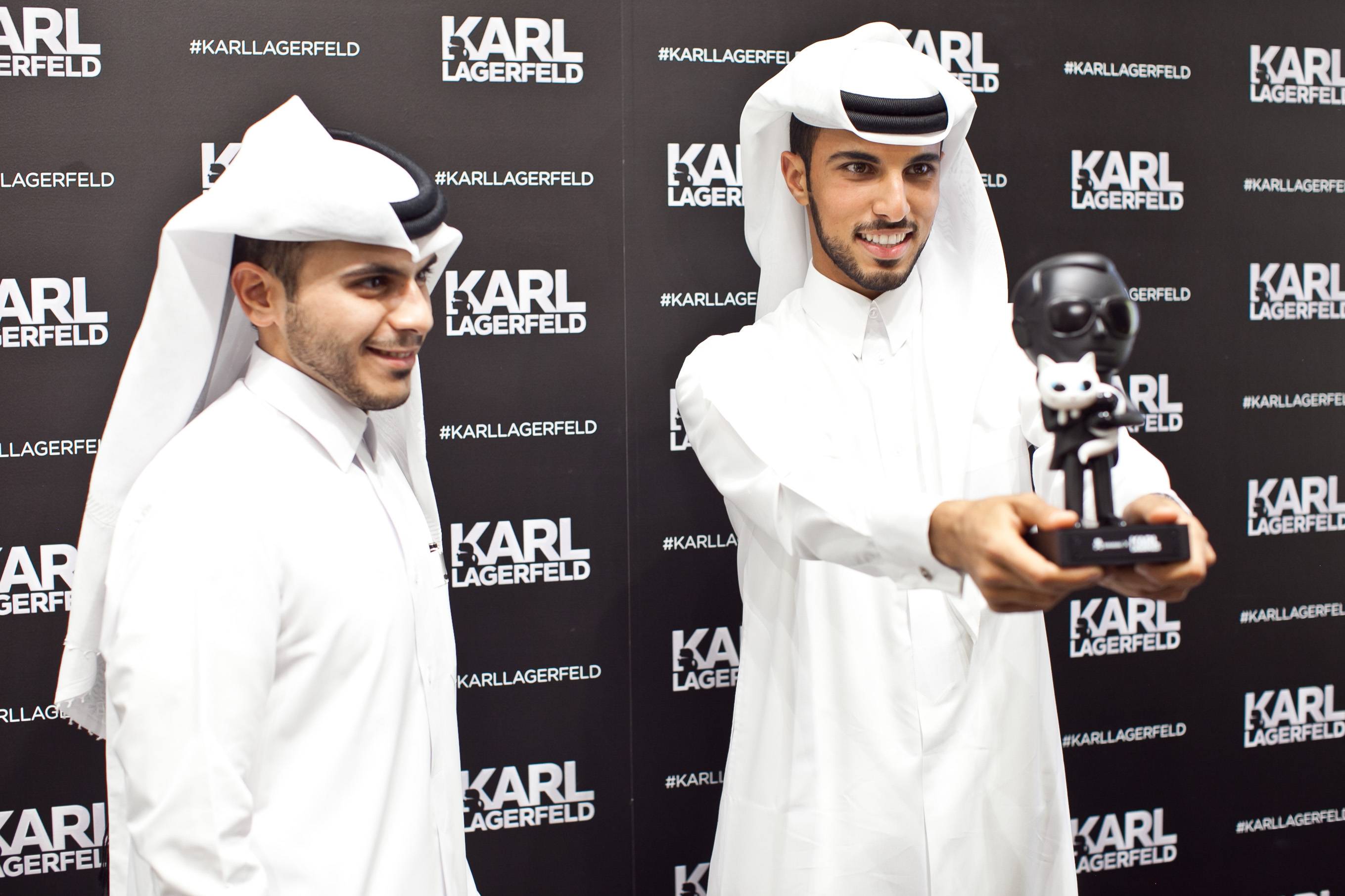 Karl Lagerfeld Celebrates Opening of Doha Boutique