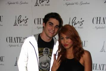 RJ Mitte and MIA on Chateau Red Carpet