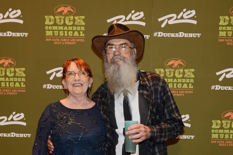 Uncle Si and Christine Robertson at World Premiere of DUCK COMMANDER MUSICAL 4.15.15_Credit Denise Truscello