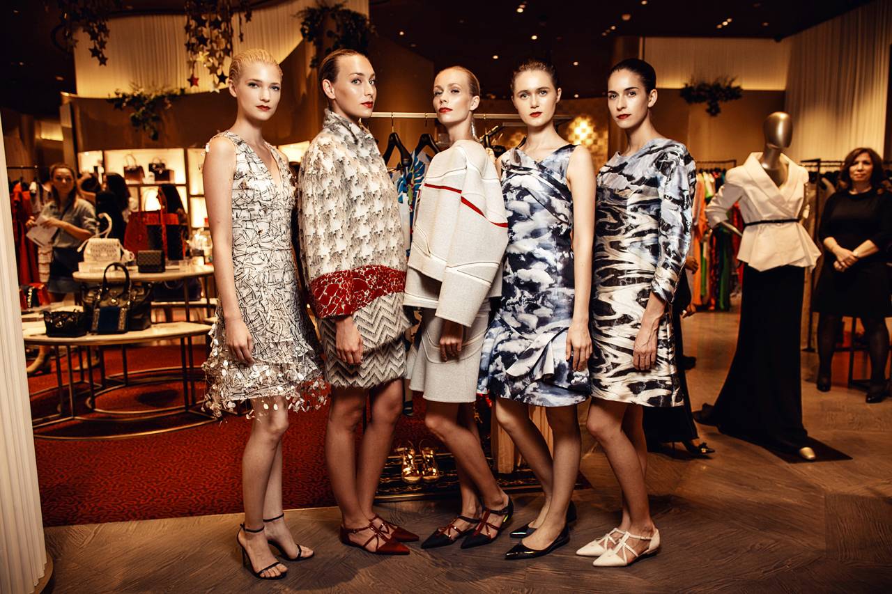 Ingie Chalhoub Hosts Trunk Show for Carolina Herrera in Dubai