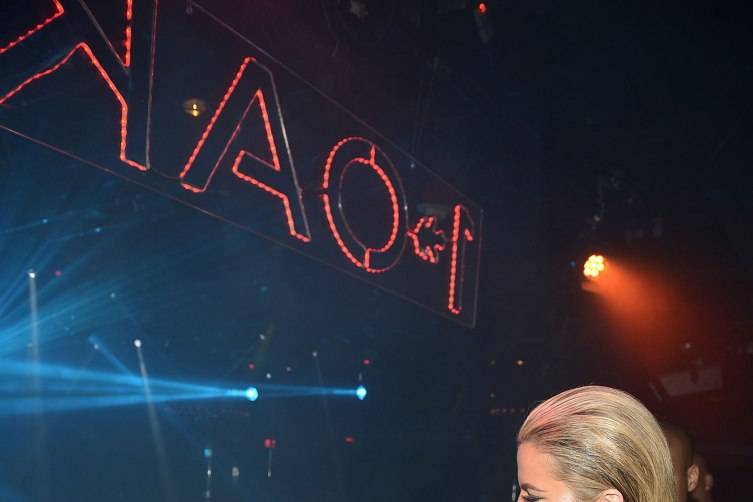 Khloe Kardashian Hosts At 1 OAK Nightclub Las Vegas At The Mirage Hotel & Casino