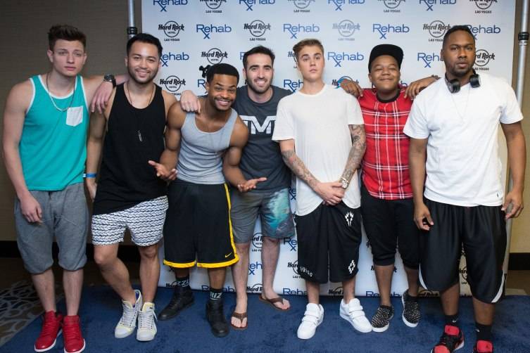 Justin Bieber hosts REHAB at Hard Rock Hotel in Las Vegas, NV