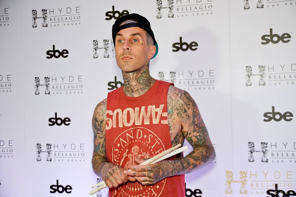 Blink-182 Drummer Travis Barker Takes Over Hyde