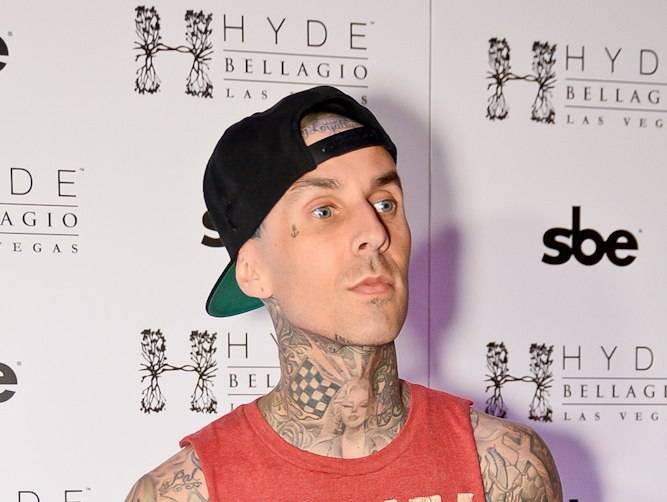 Travis Barker at Hyde Bellagio_5.2.15