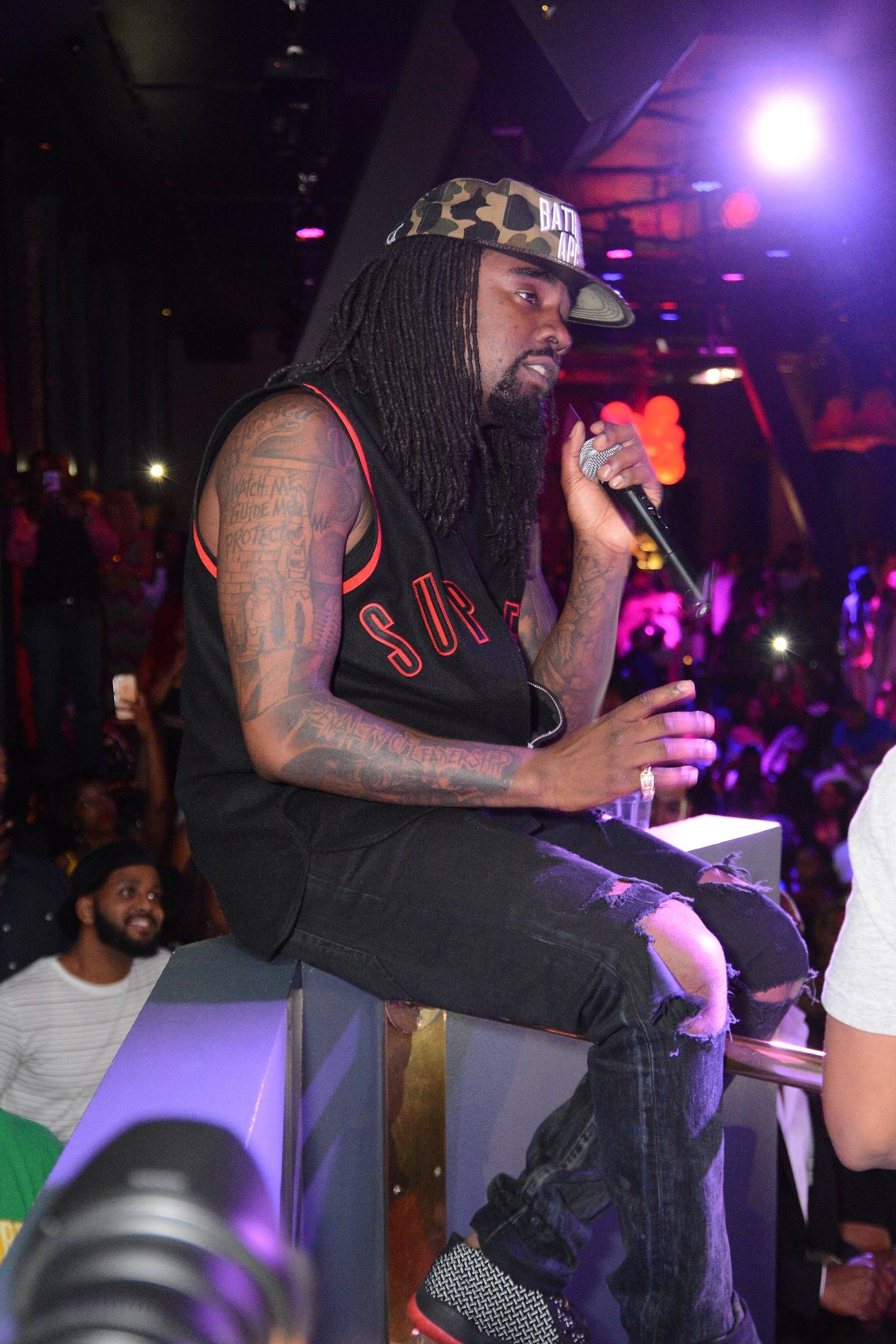 Wale Celebrates His New Album at Chateau