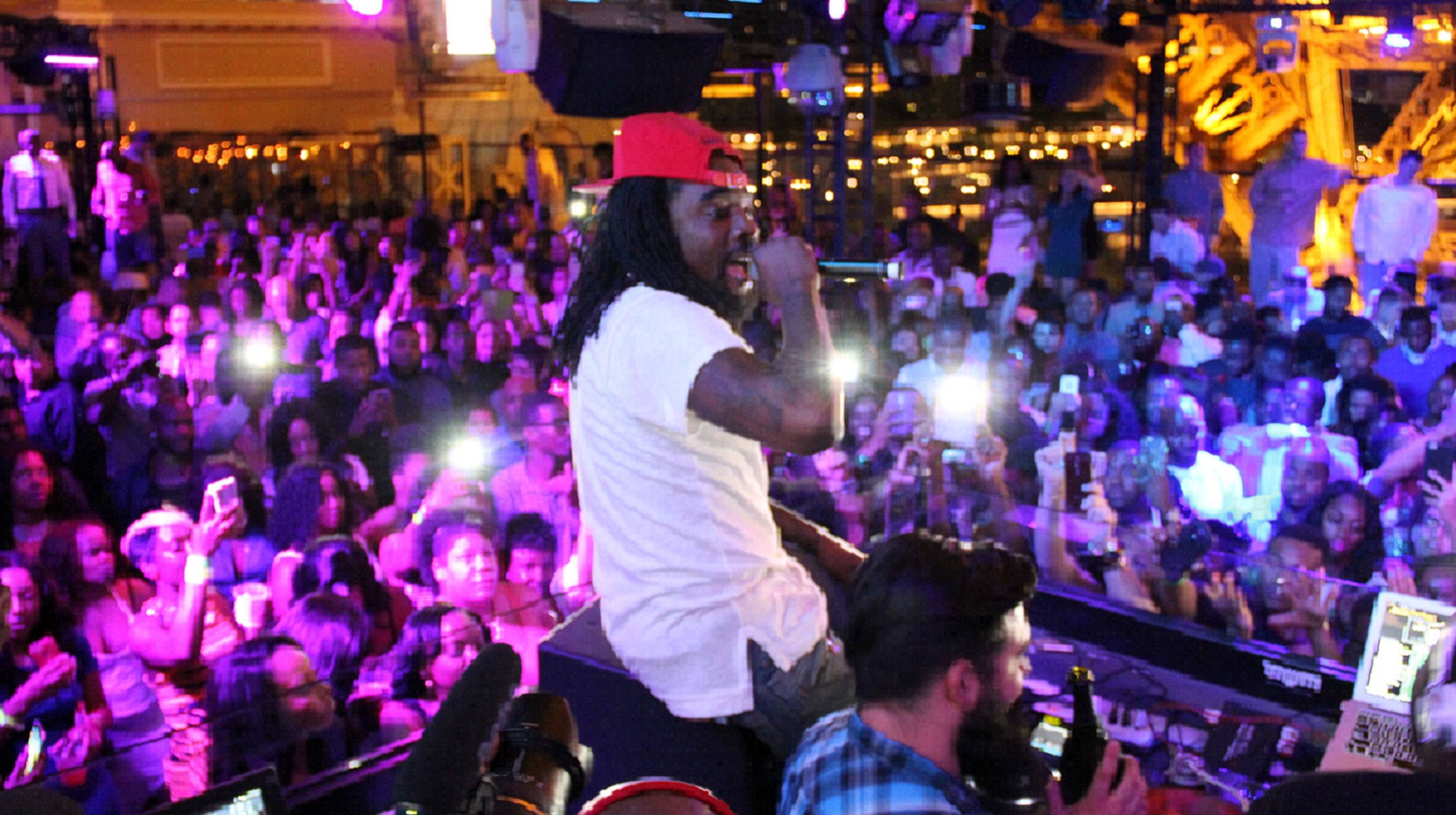 Wale Performs at Chateau