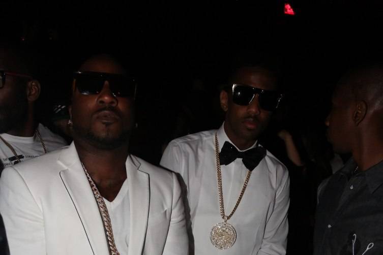 Young Jeezy and Fabolous attend D'USSE Presents Fight Weekend Hosted by JAY-Z At Marquee Las Vegas  (Photo by Johnny Nunez)-1