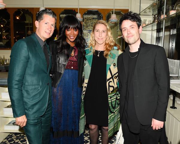 Naomi Campbell and Burberry Celebrate Ed Atkins