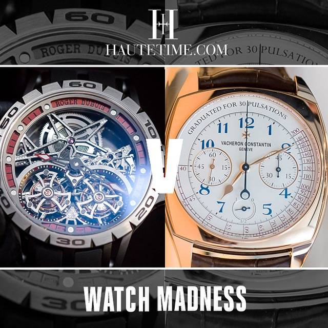 Haute Time Watch Madness Round Two: Vote Now For Your Favorite Watch