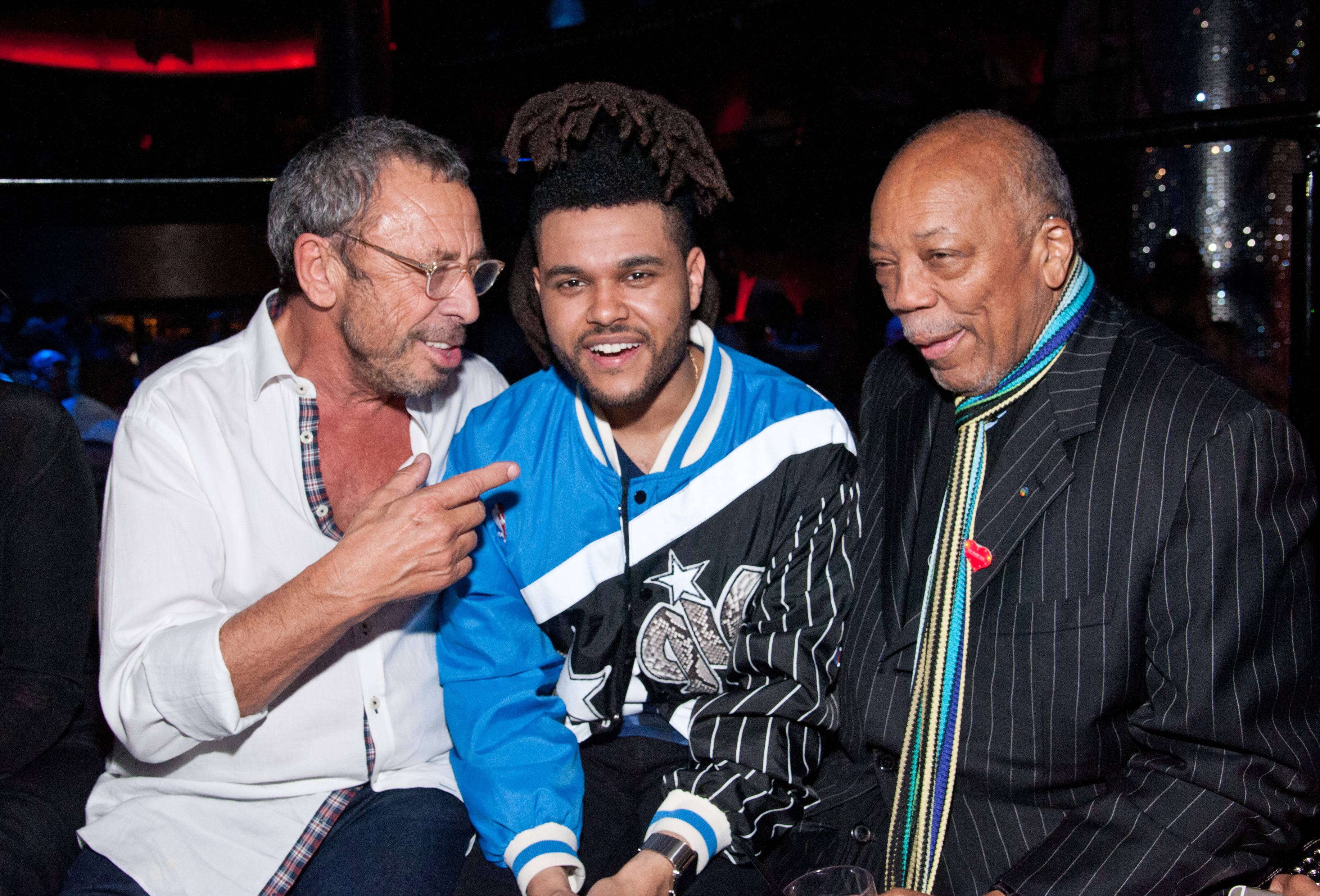 Victor Drai, The Weeknd and Quincy Jones Celebrate the First Anniversary of Drai’s