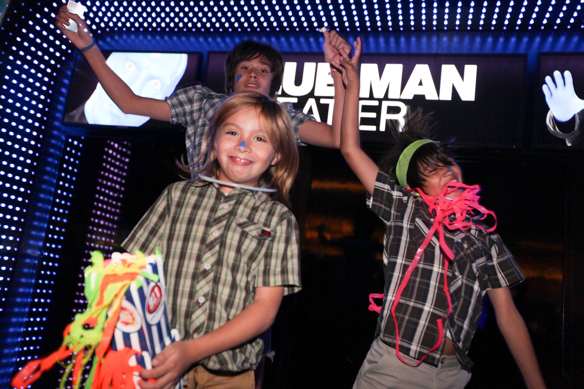 Blue Man Group Supports Autism with a Special Show