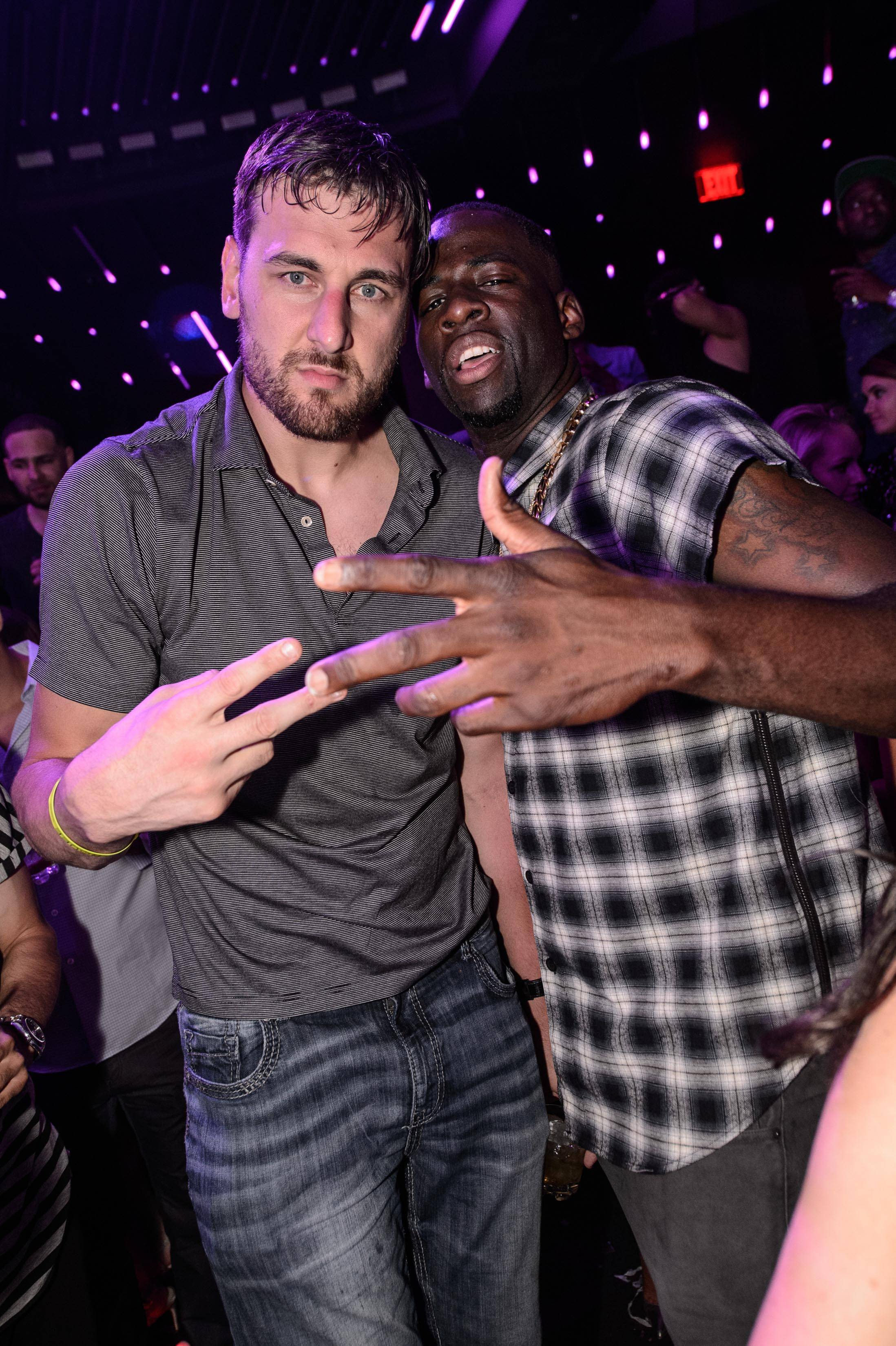 The Golden State Warriors Celebrate Their NBA Championship at Marquee