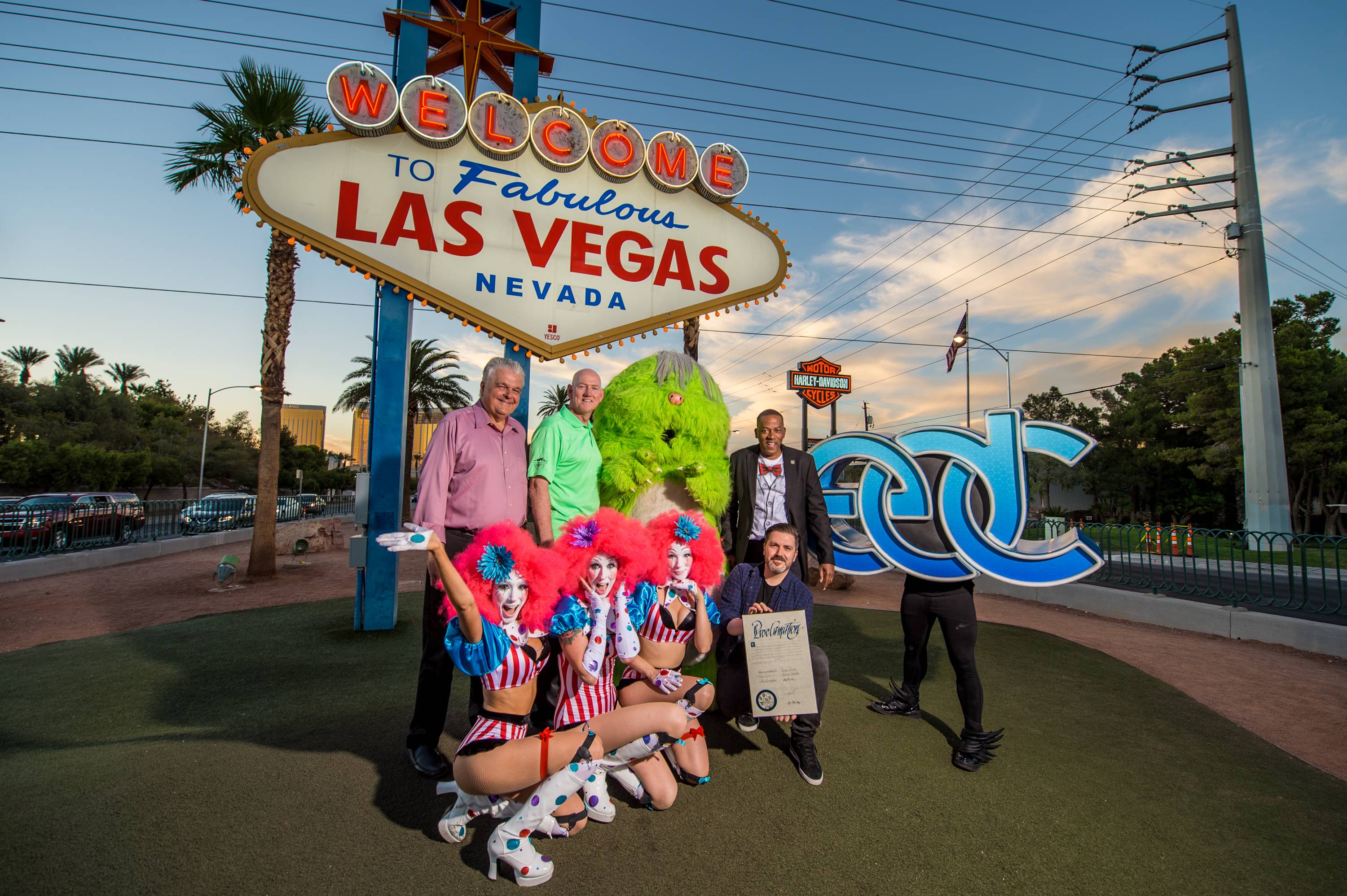 Insomniac and Clark County Commissioners Celebrate the Fifth Anniversary of Electric Daisy Carnival