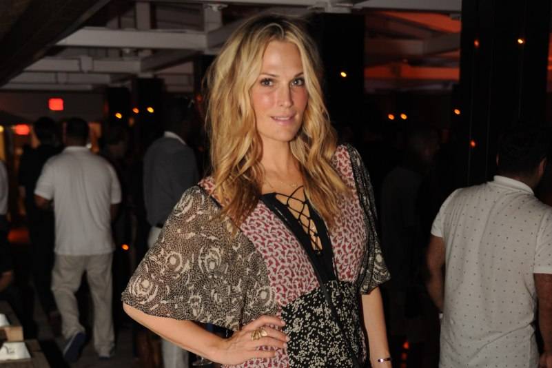 Molly Sims Spends Weekend in South Beach