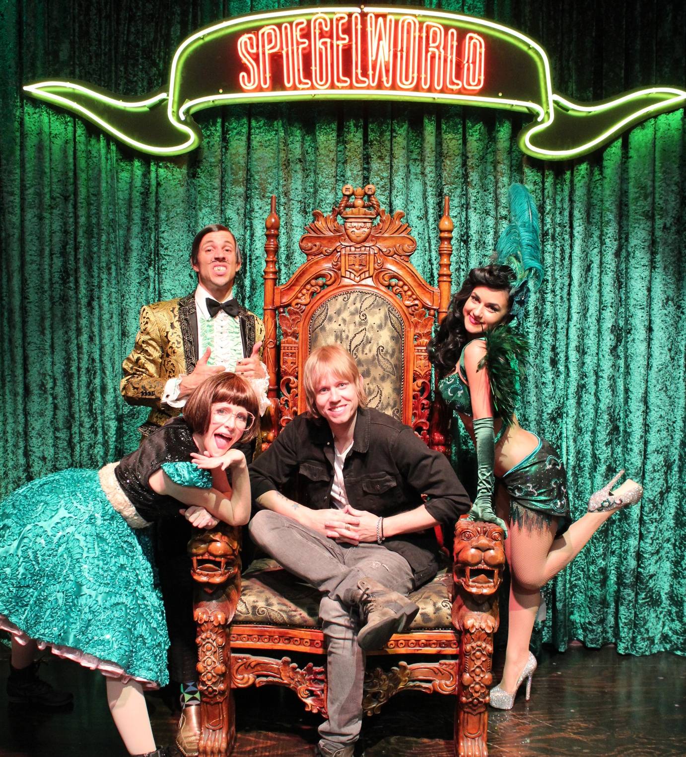 Bryce Soderberg at Absinthe; Vanessa Ray at Rock of Ages