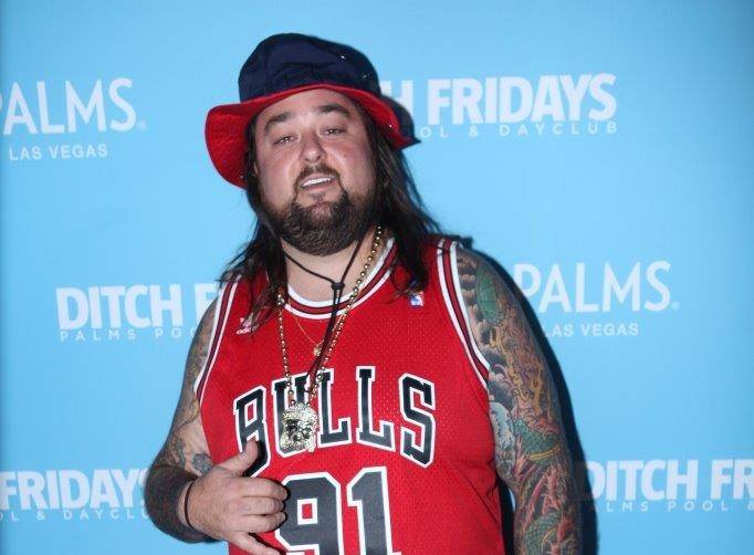 Chumlee Arrives at Palms Pool & Dayclub